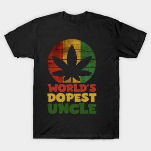 Rasta Jamaica, Worlds Dopest Uncle T-Shirt